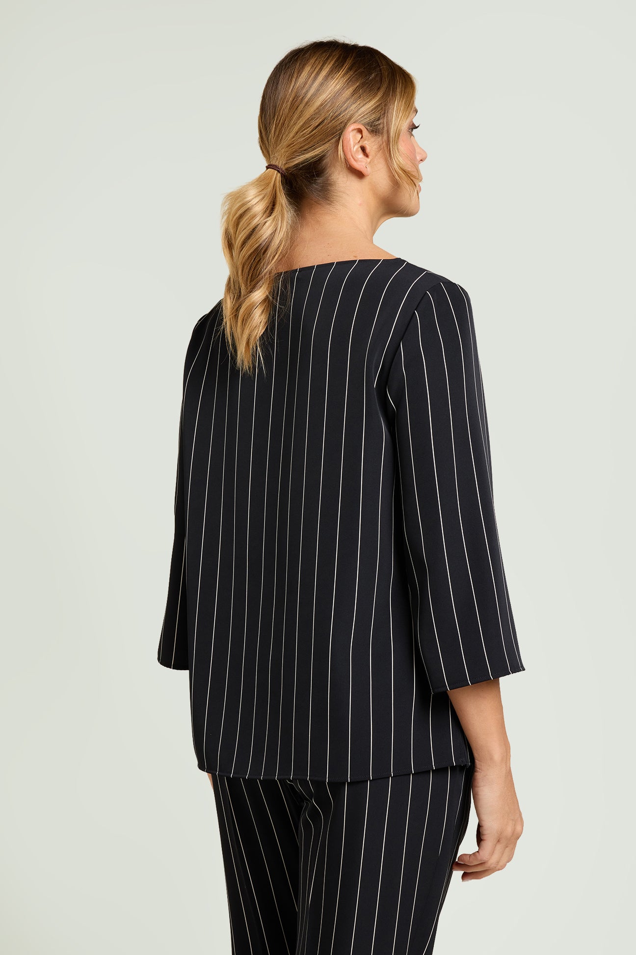 BLUSA IN CADY GESSATO