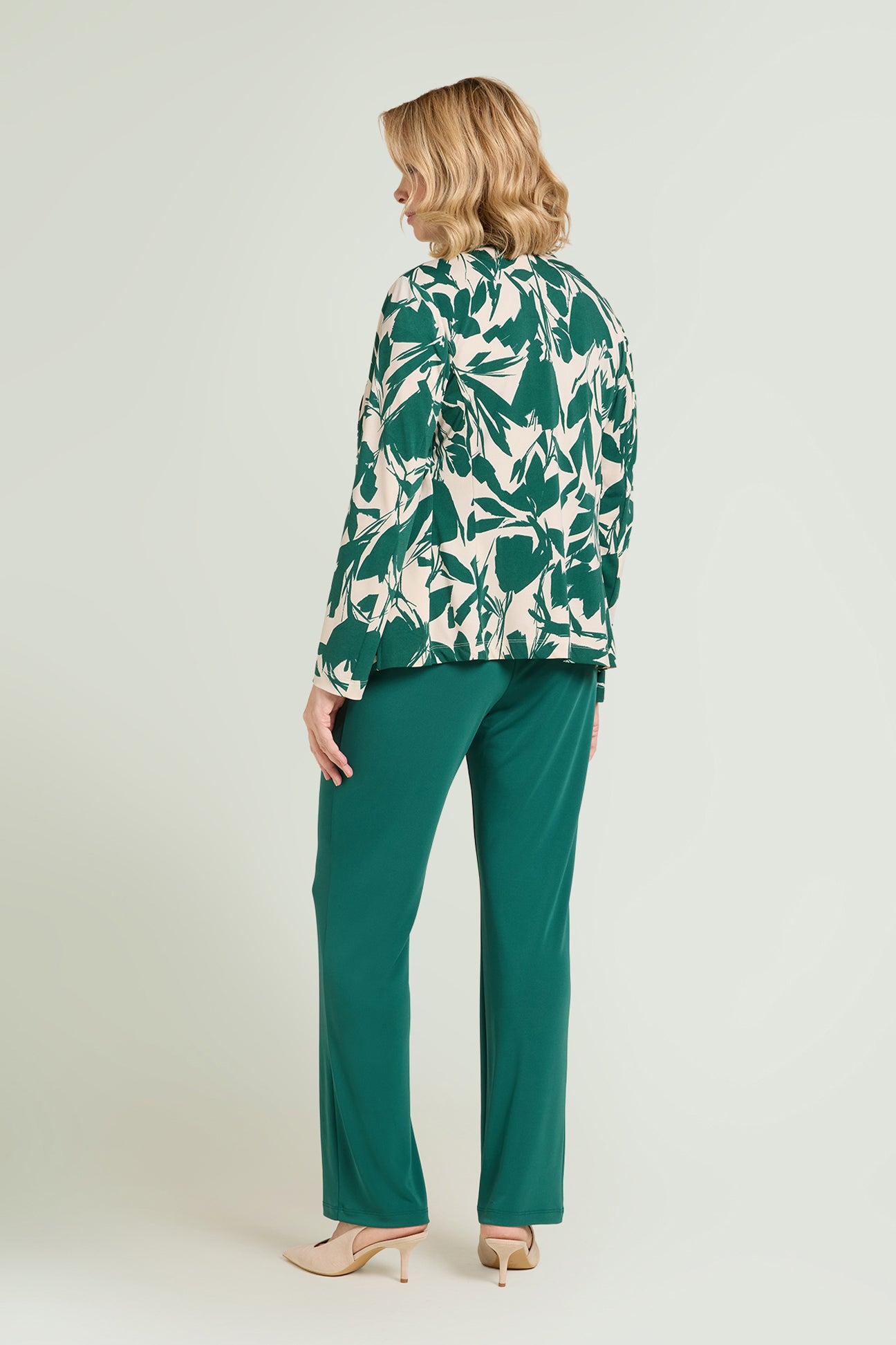 GIACCA IN JERSEY STAMPATO