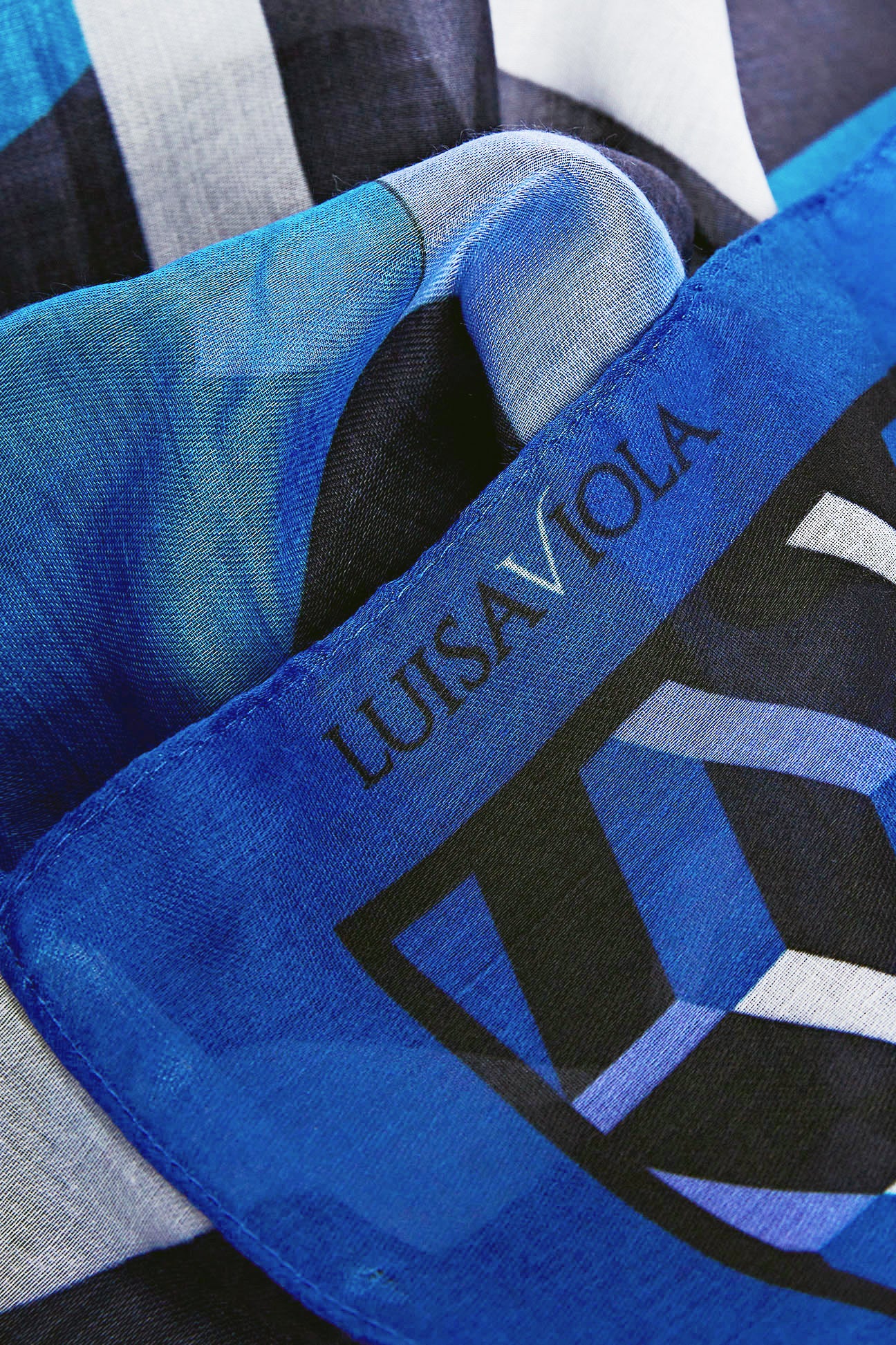 SCIARPA FOULARD STAMPATA