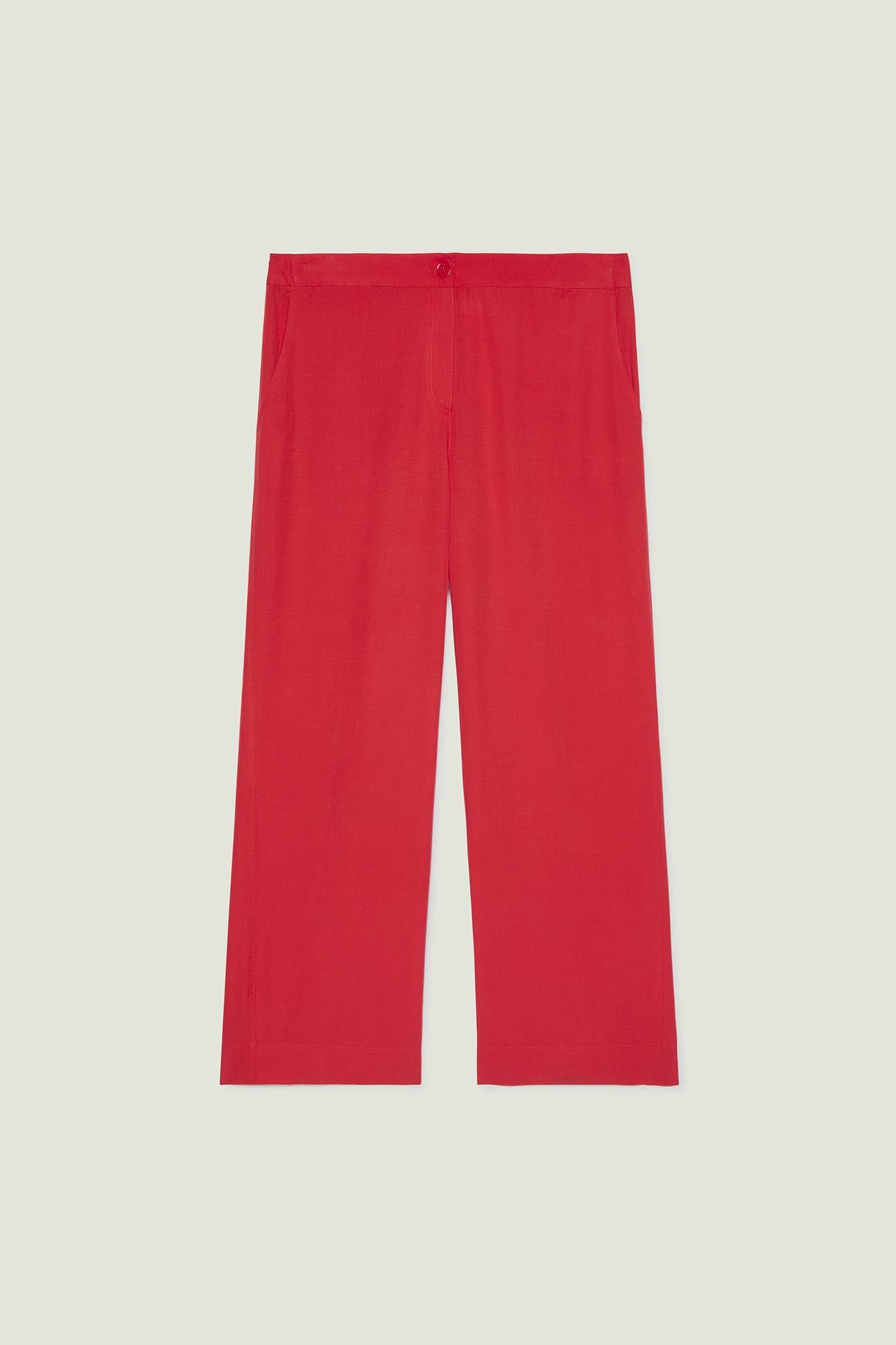 PANTALONI IN LINO-VISCOSA