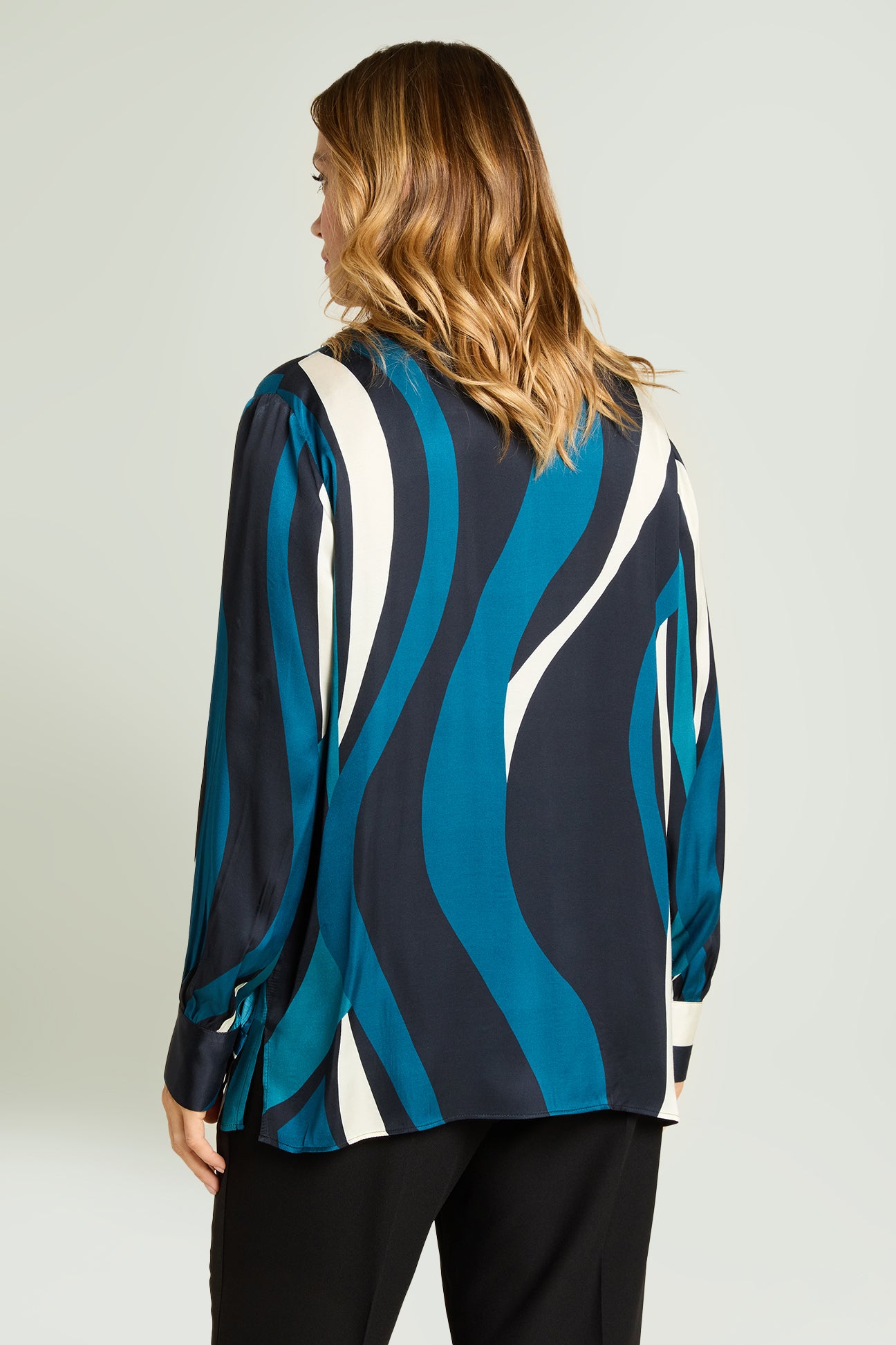 CAMICIA IN RASO STAMPATO