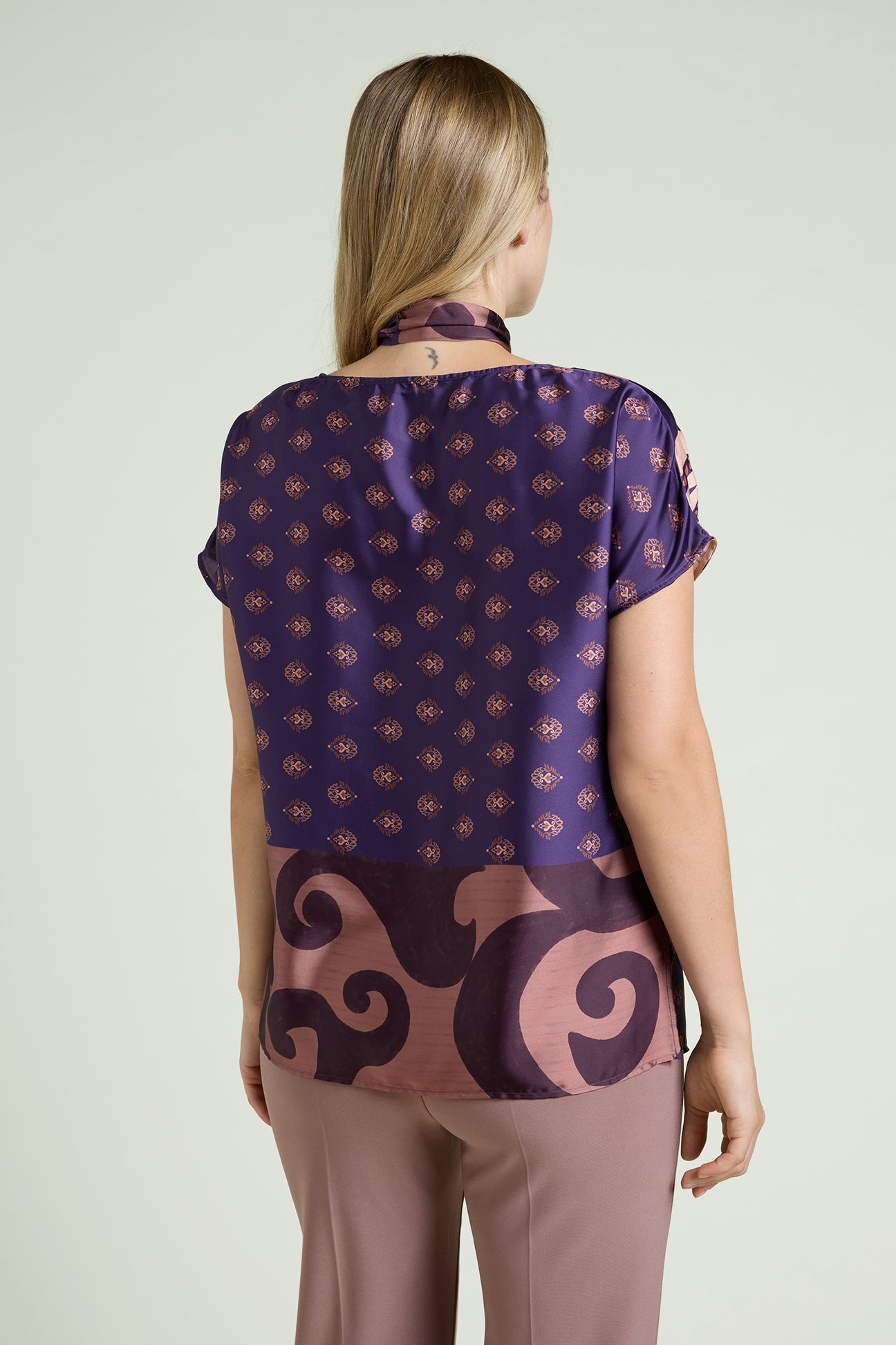 BLUSA STAMPATA