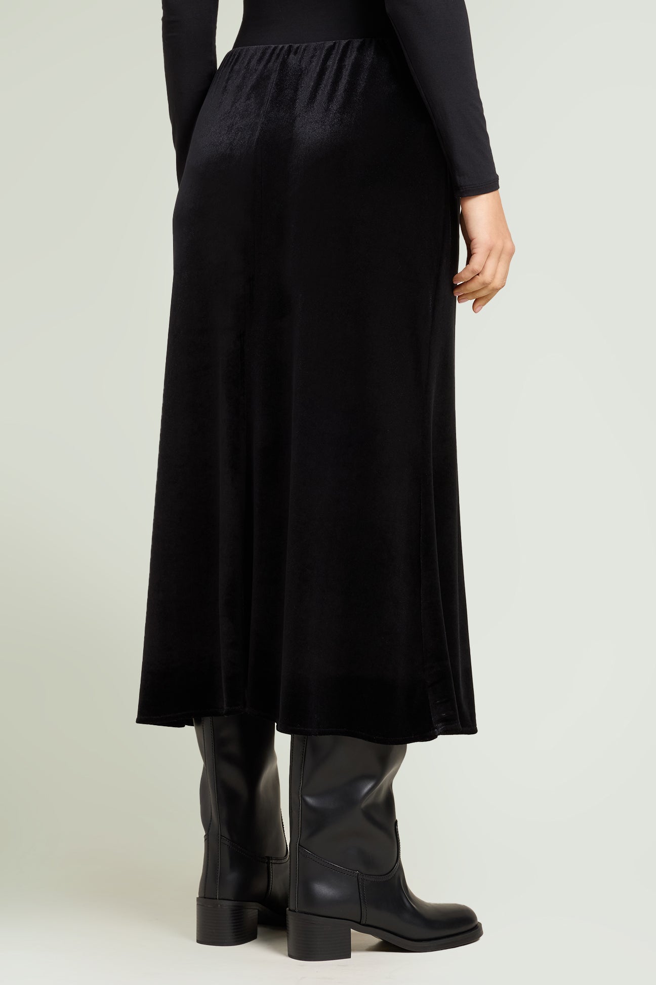 GONNA LUNGA IN VELLUTO