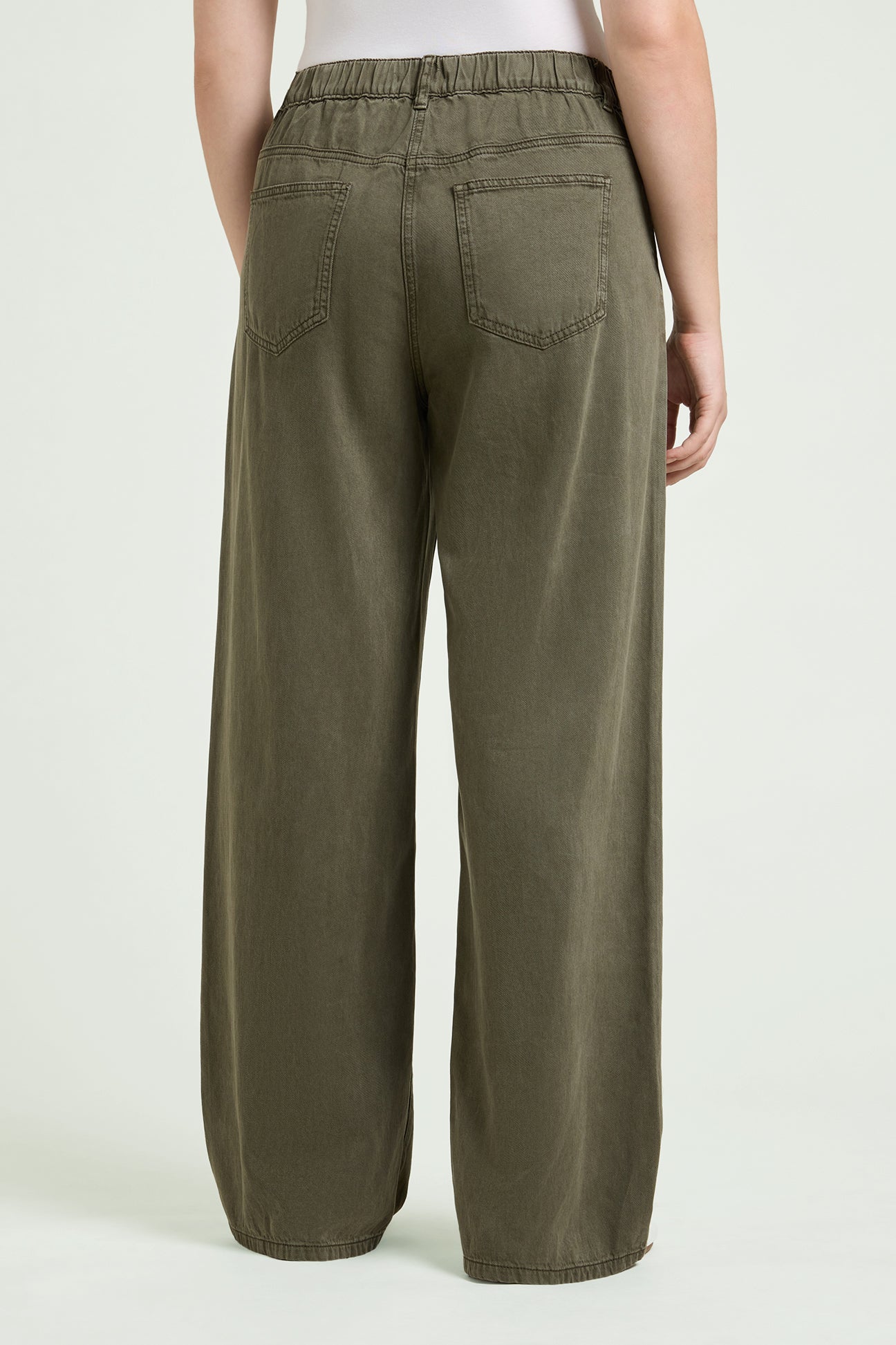PANTALONI 5 TASCHE WIDE LEG