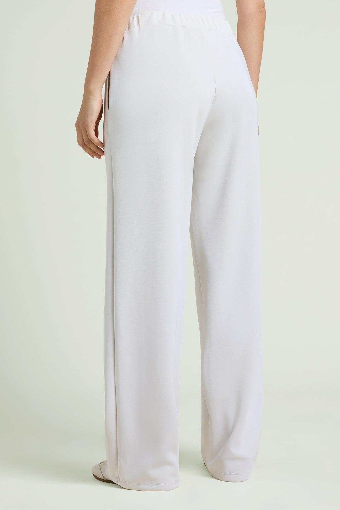 PANTALONI PULL-ON IN FELPA VELVET TOUCH
