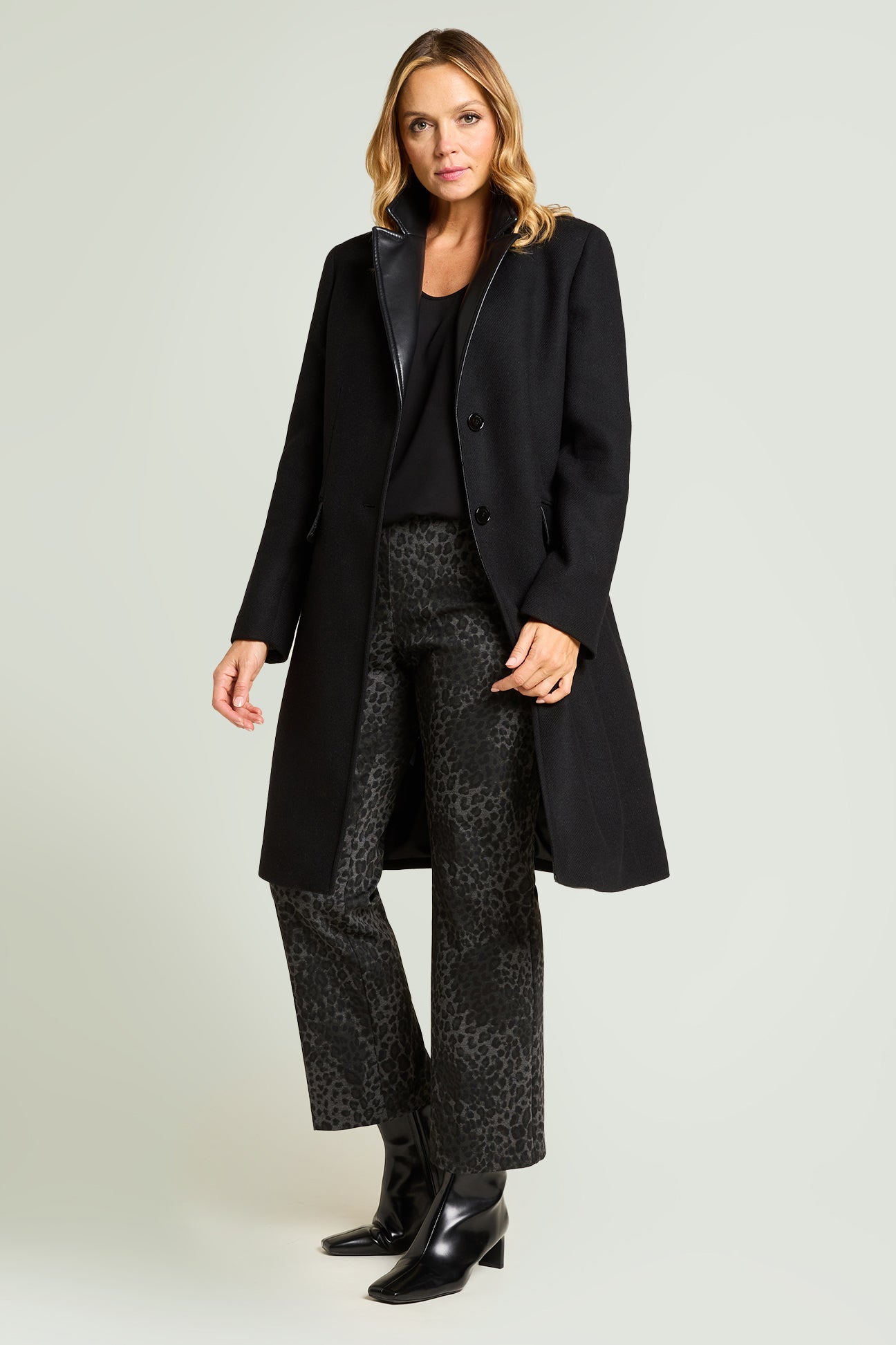 PANTALONI PULL-ON ANIMALIER