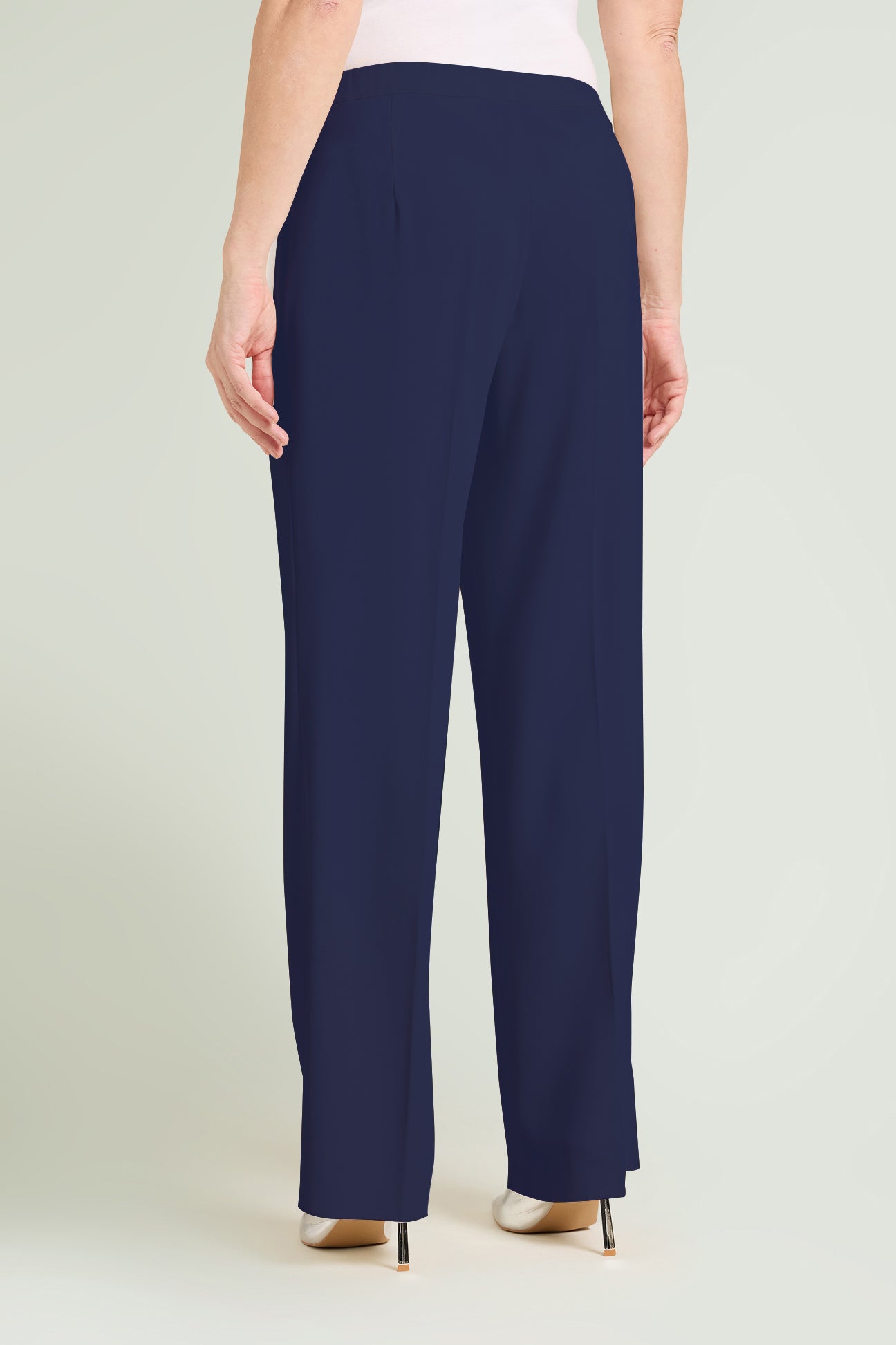 PANTALONI AMPI IN CADY