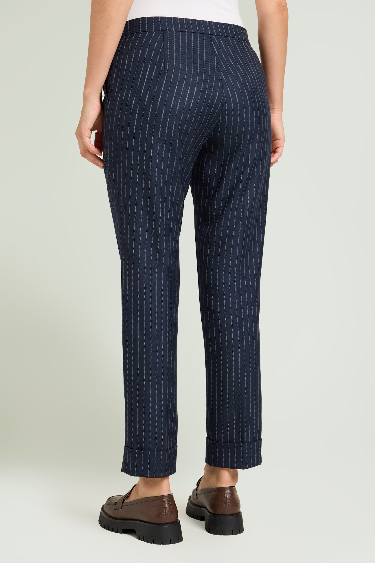 PANTALONI CHINOS GESSATI