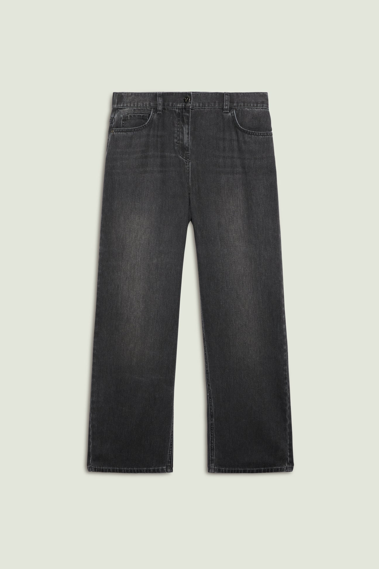 PANTALONI 5 TASCHE WIDE LEG