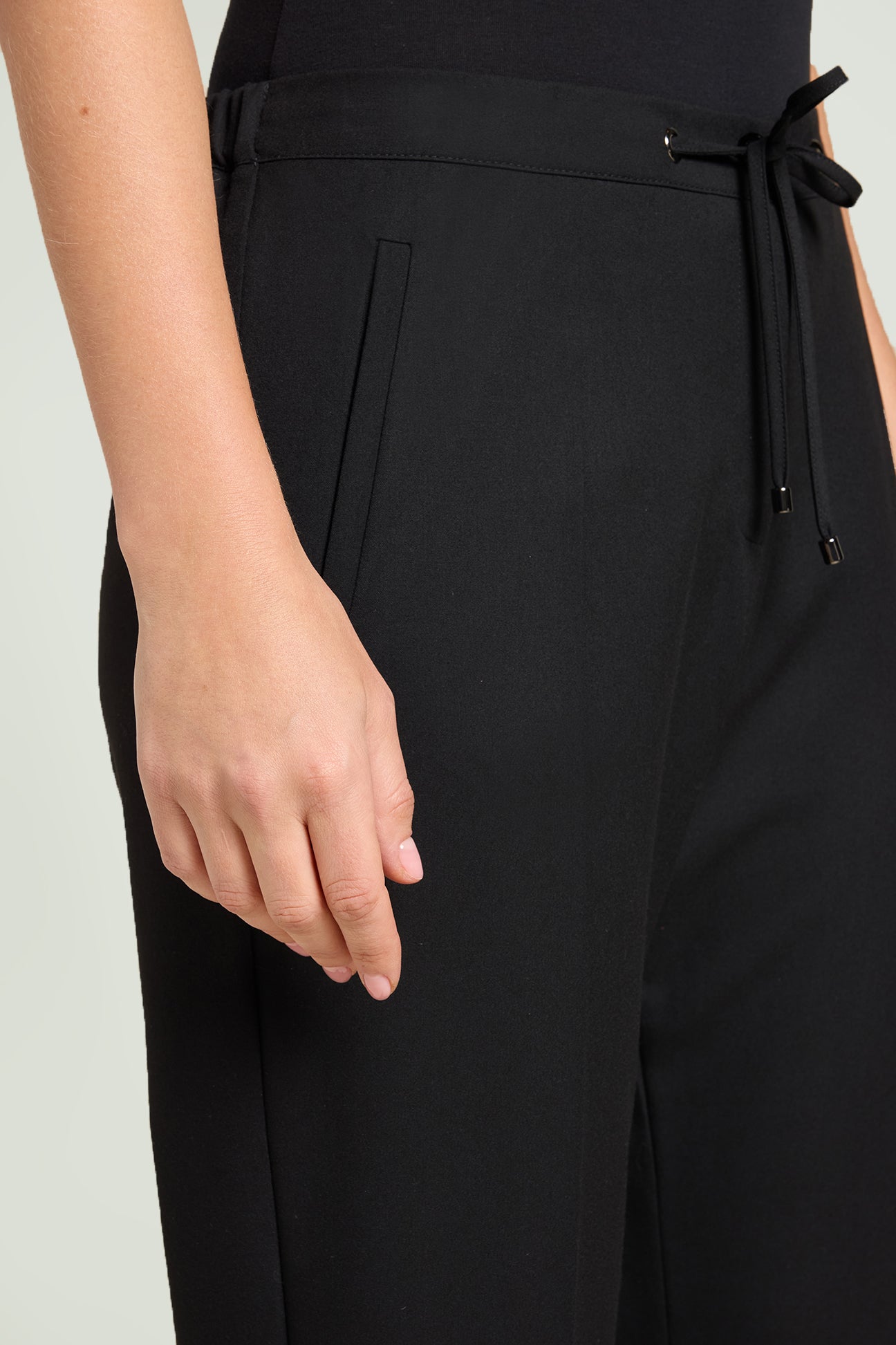 PANTALONI JOGGER IN TELA