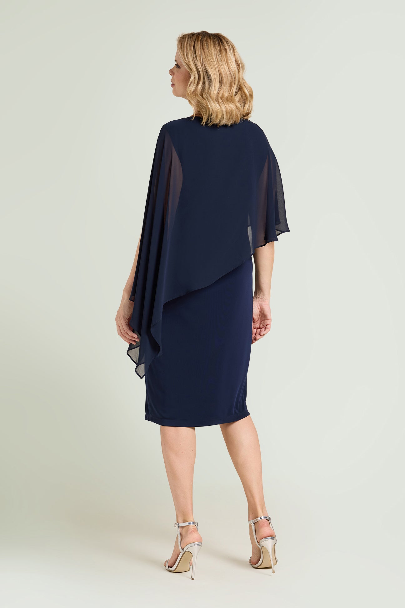 ABITO IN GEORGETTE E JERSEY