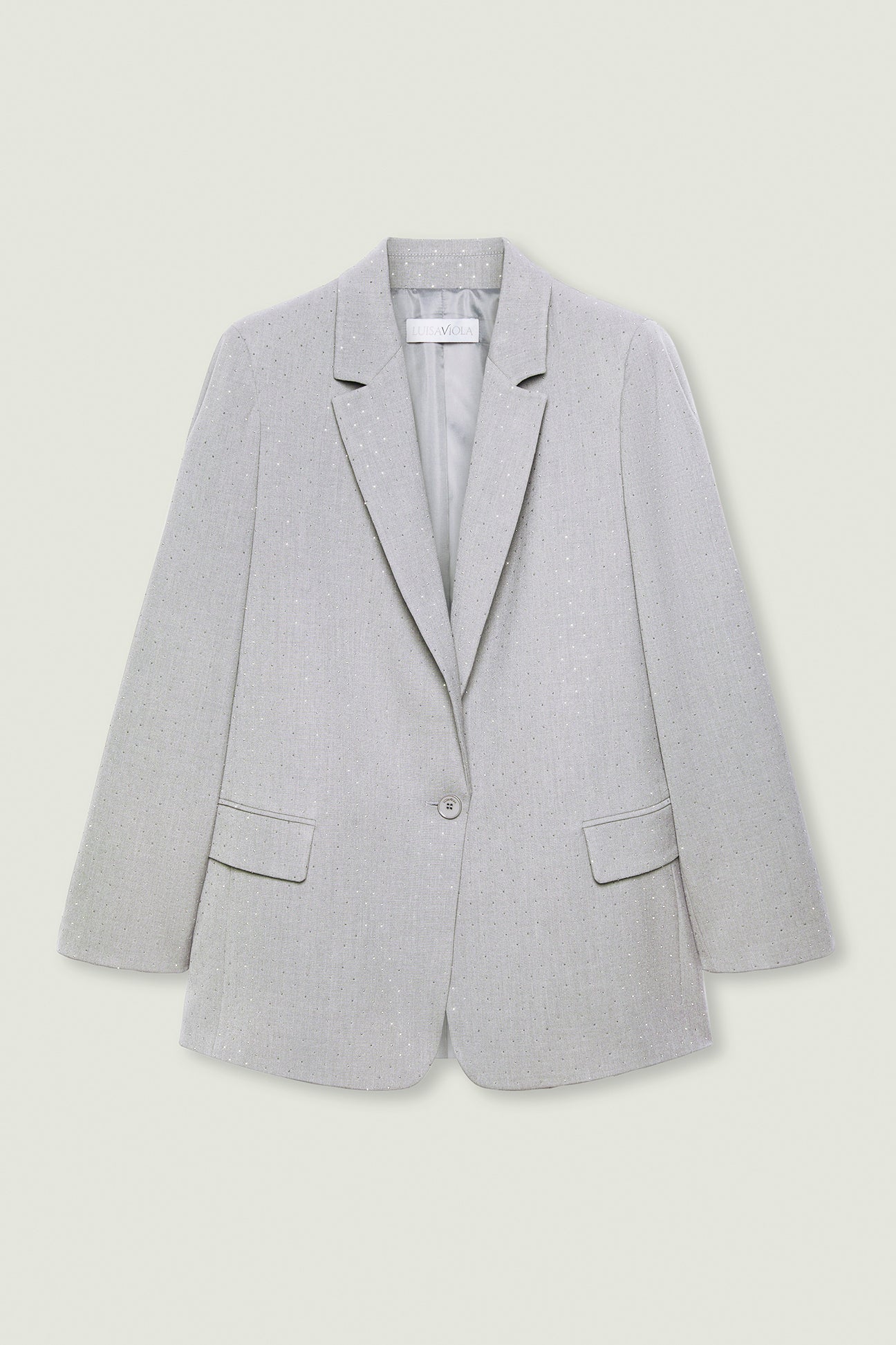 BLAZER MELANGE FULL STRASS
