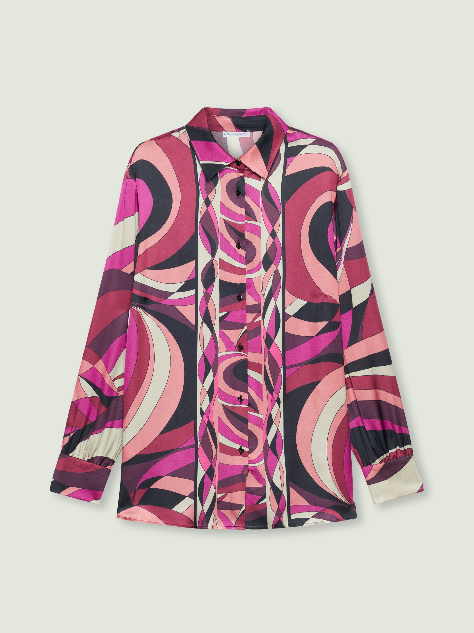 CAMICIA IN RASO STAMPATO