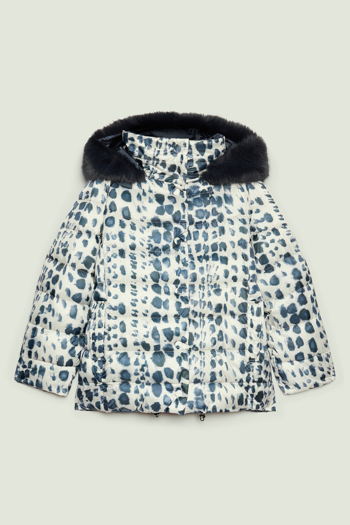 PIUMINO REVERSIBILE CON STAMPA ANIMALIER