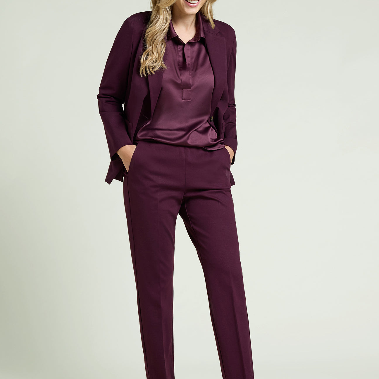 PANTALONI PULL-ON CHINOS IN PUNTO MILANO
