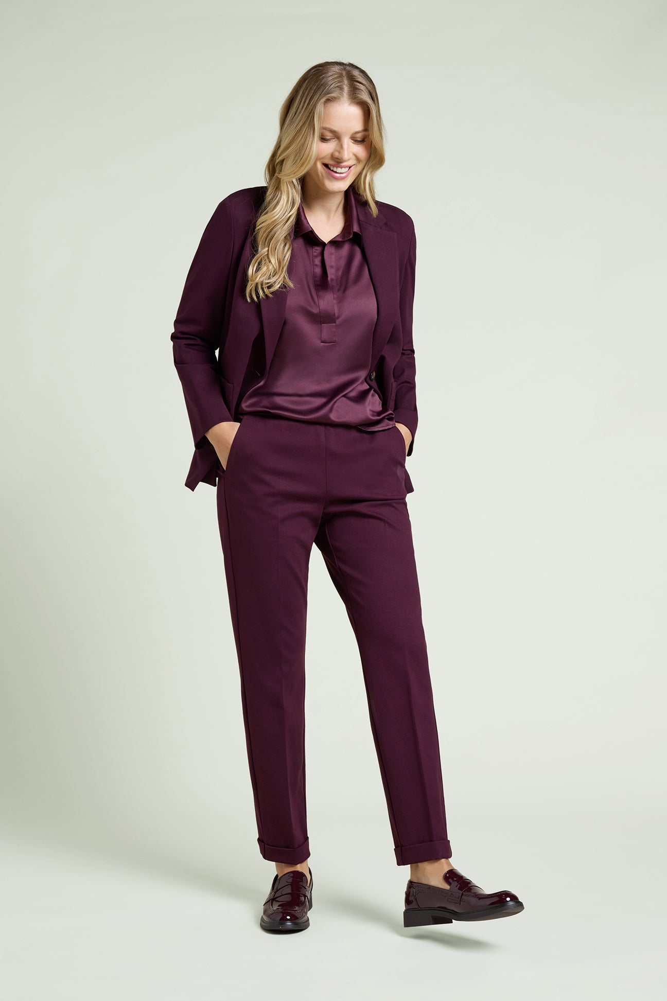 PANTALONI PULL-ON CHINOS IN PUNTO MILANO
