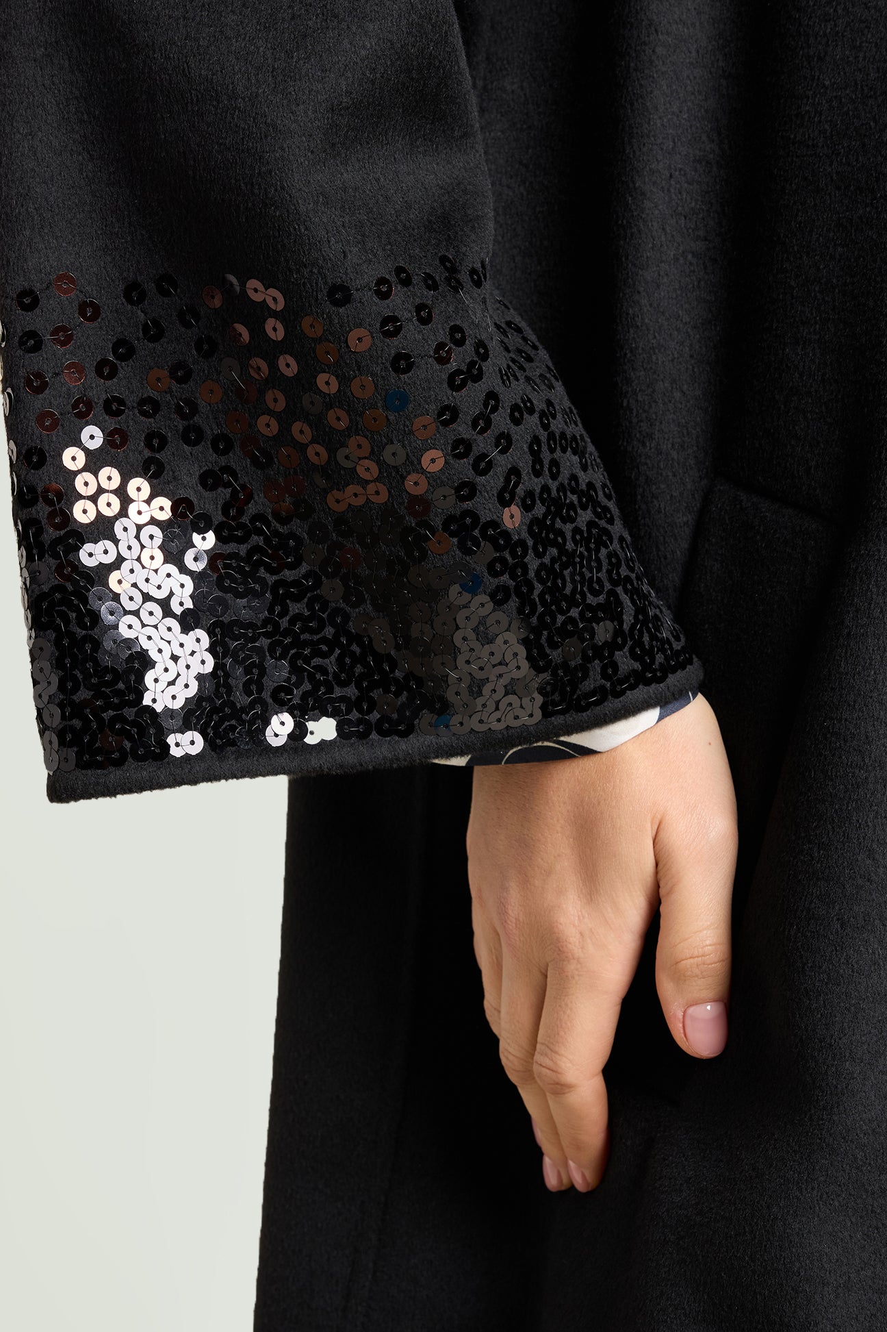 CAPPOTTO DOUBLE RICAMATO