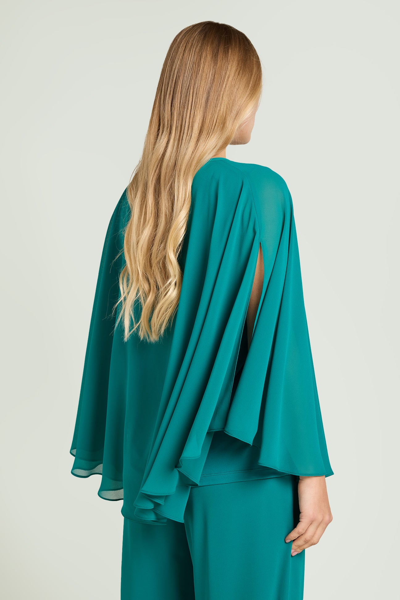 BLUSA E PANTALONE IN GEORGETTE