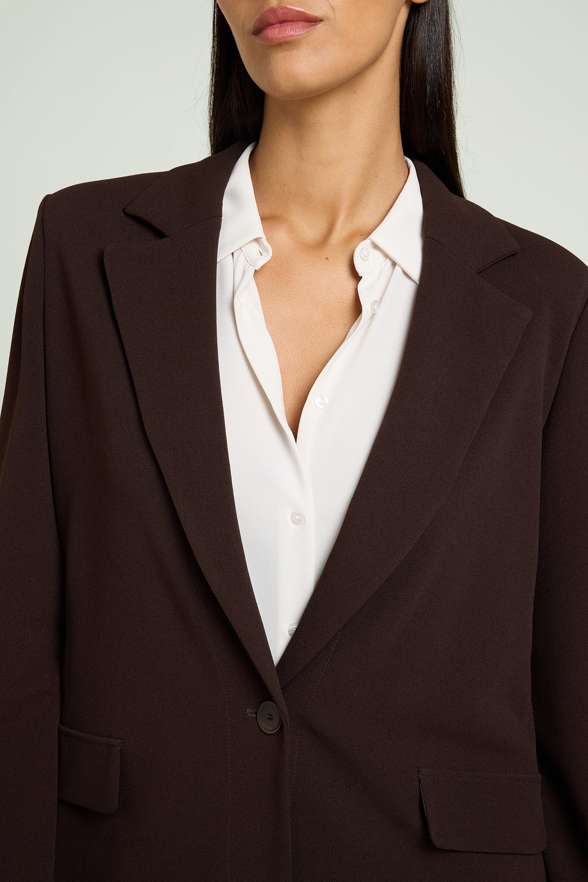 GIACCA INFORMALE IN SCUBA TWILL