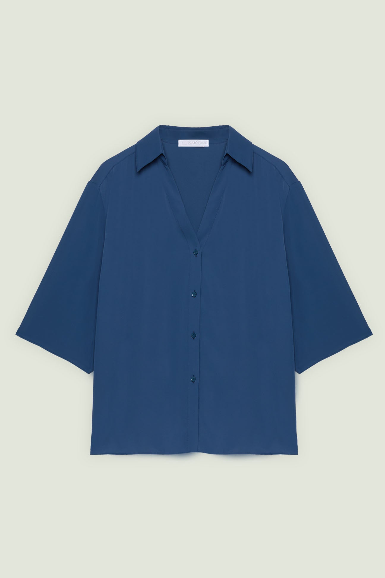 CAMICIA IN TESSUTO FLUIDO SILKY TOUCH