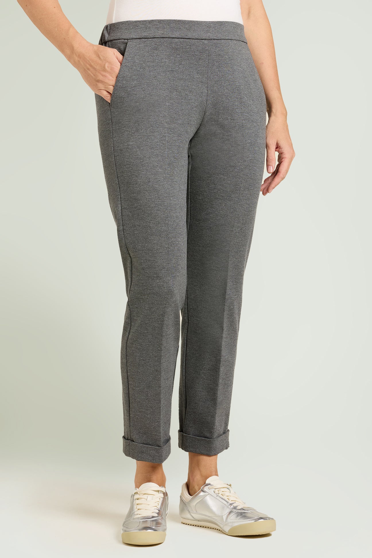 PANTALONI PULL-ON CHINOS IN PUNTO MILANO