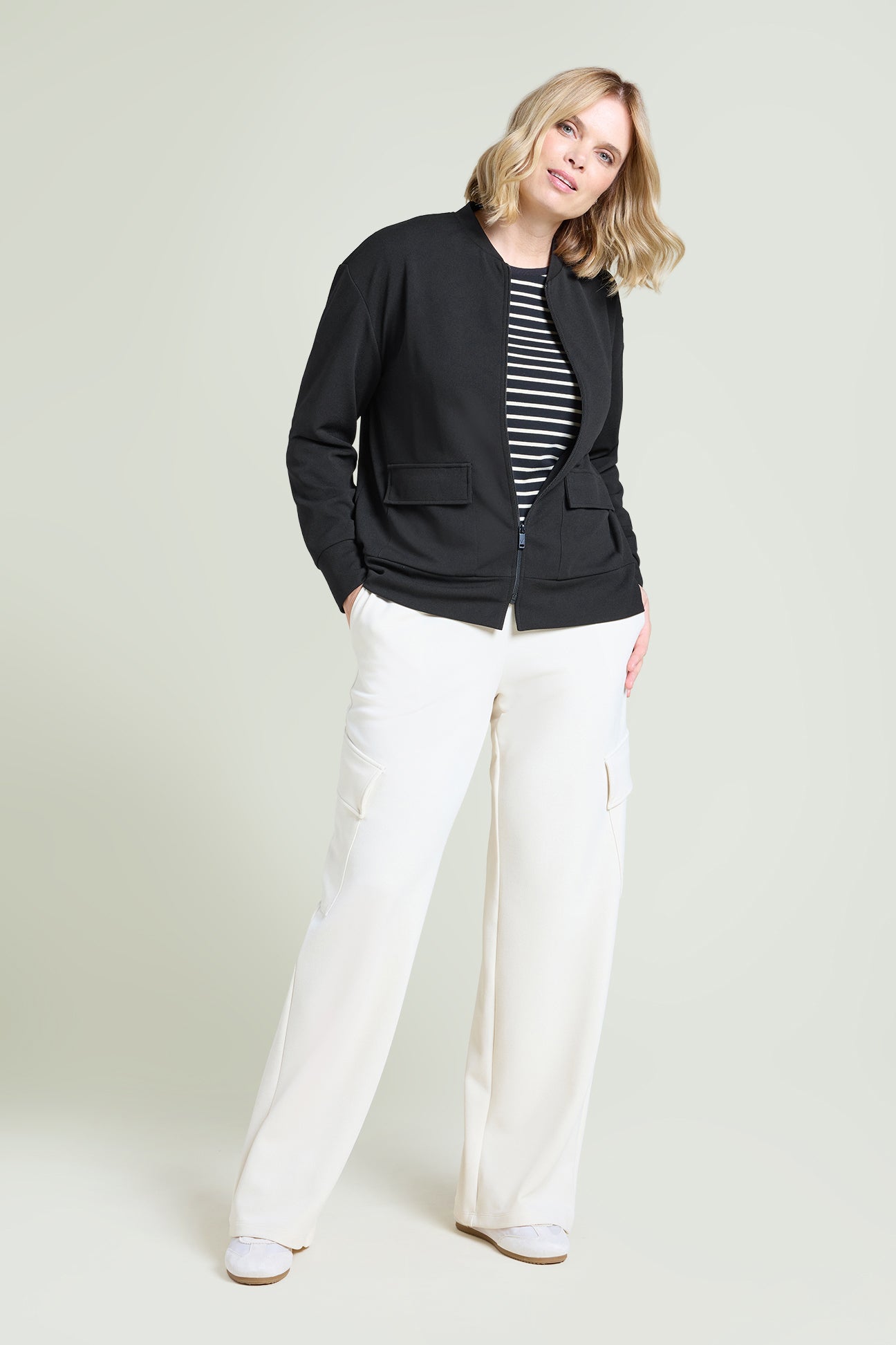BOMBER IN SCUBA TWILL