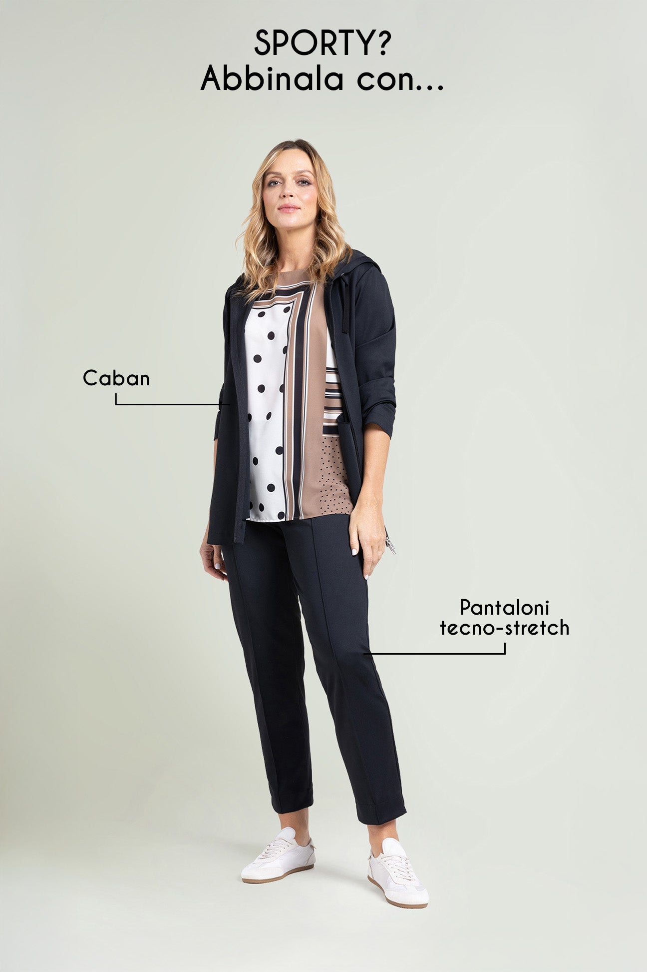 BLUSA IN DOPPIA GEORGETTE STAMPATA