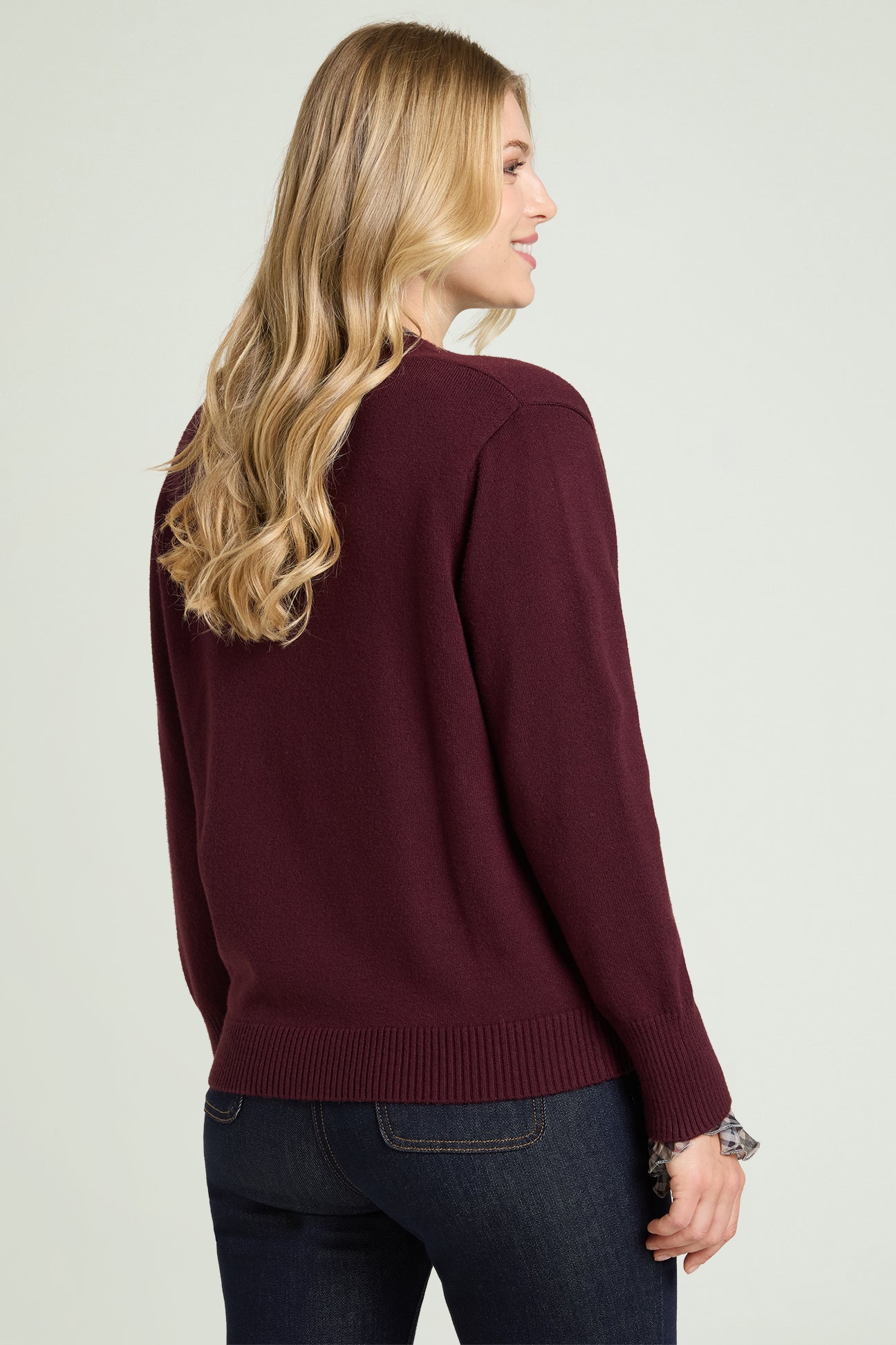 CARDIGAN CON BOTTONI RICAMATI