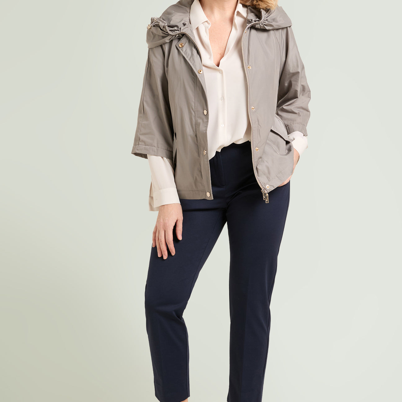 PANTALONI A SIGARETTA IN PUNTO MILANO