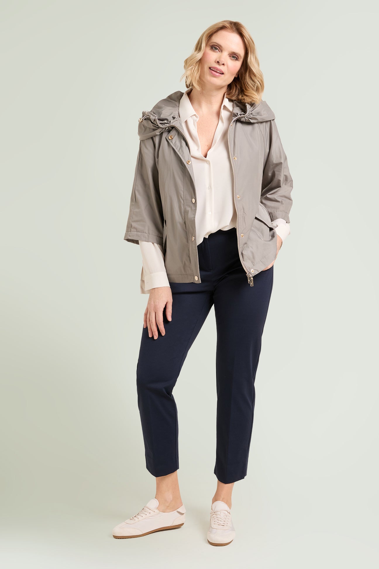 PANTALONI A SIGARETTA IN PUNTO MILANO