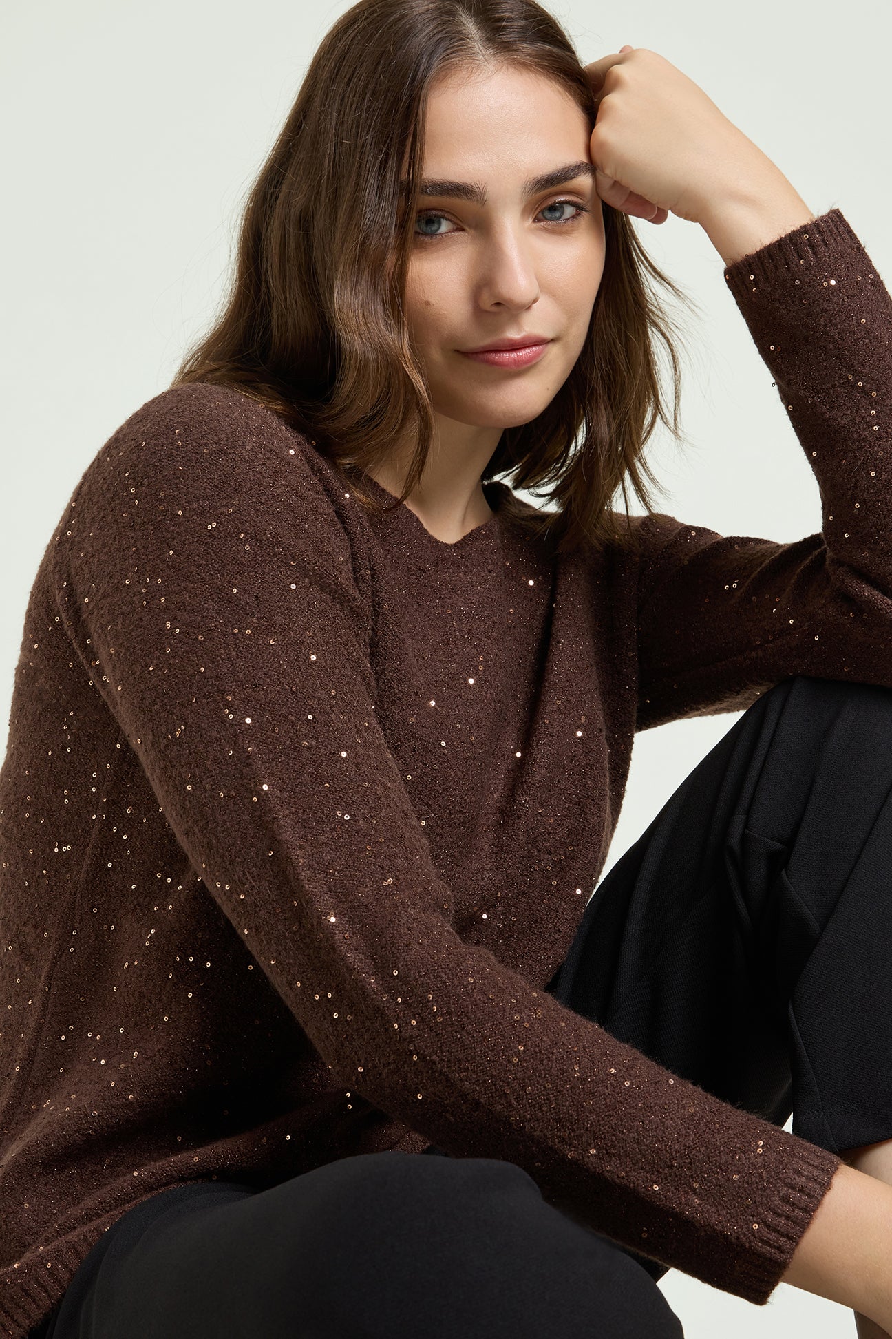 MAGLIA FULL PAILLETTES