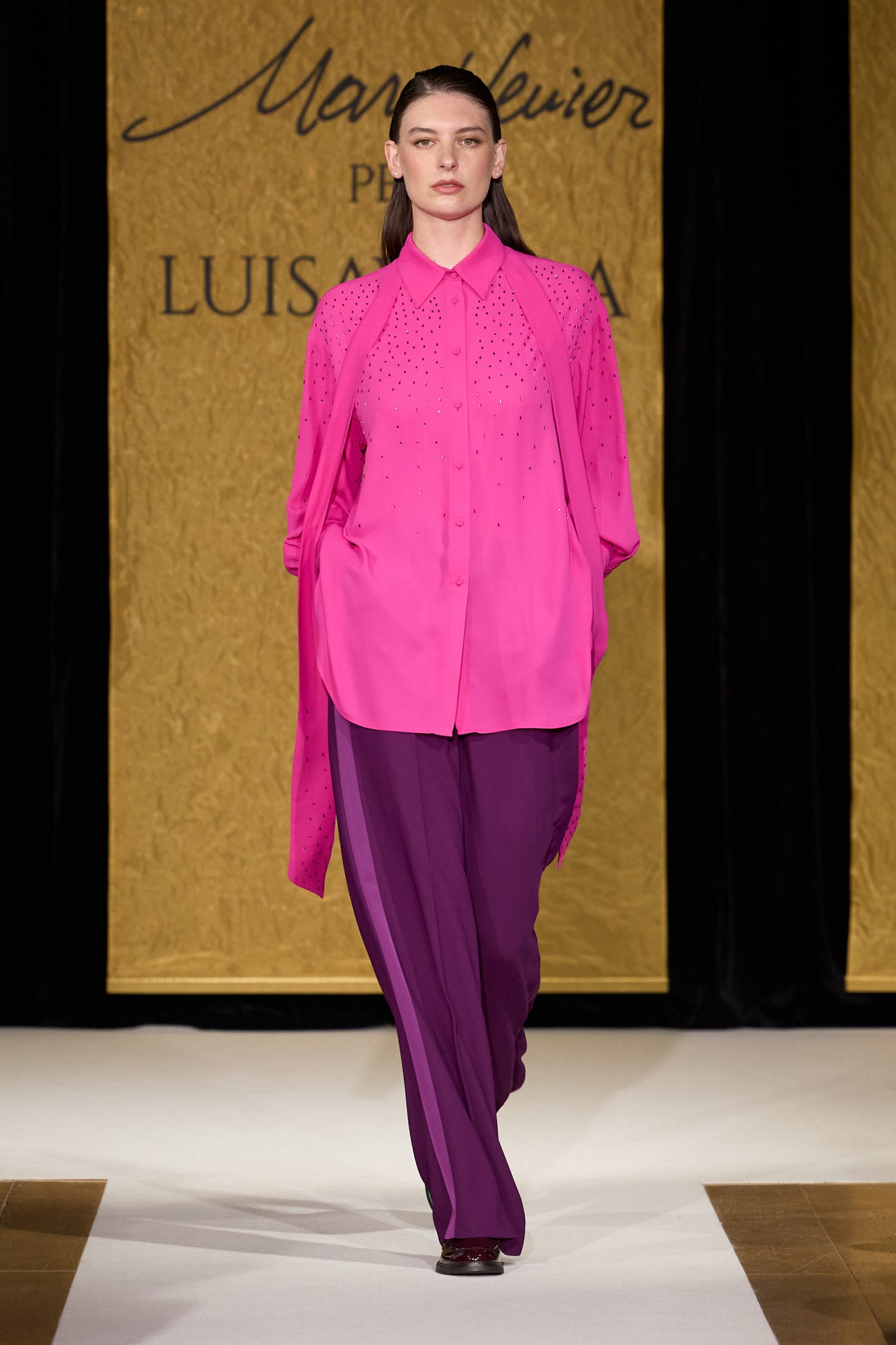 CAMICIA CON PUNTI LUCE