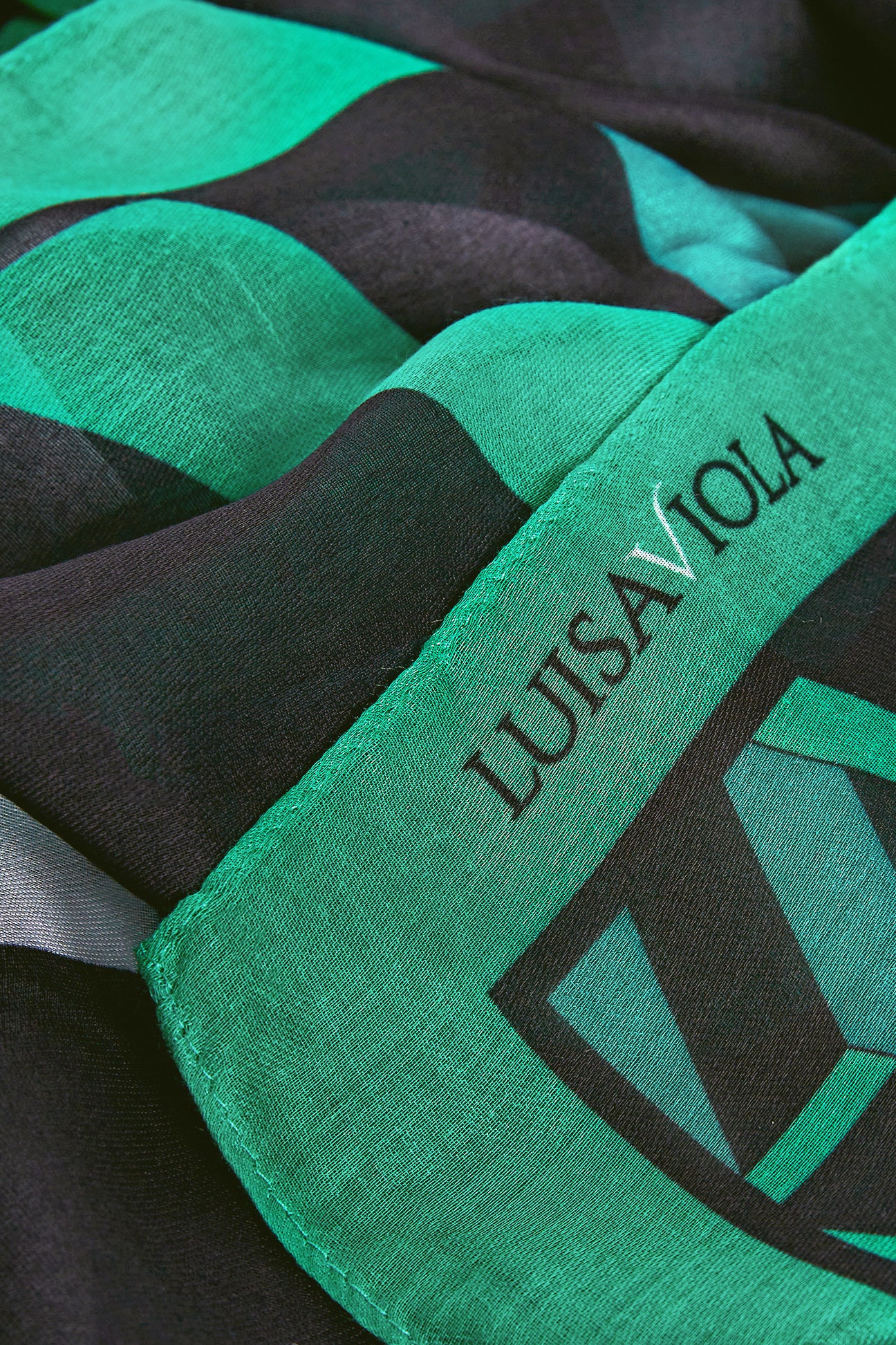 SCIARPA FOULARD STAMPATA