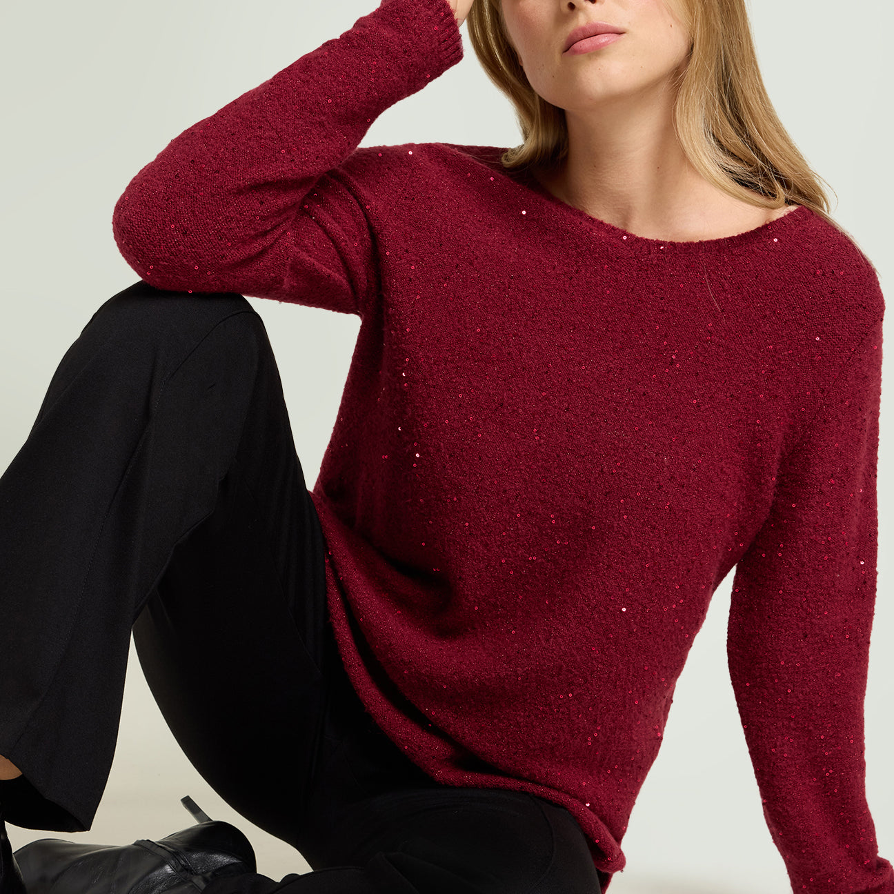 MAGLIA FULL PAILLETTES