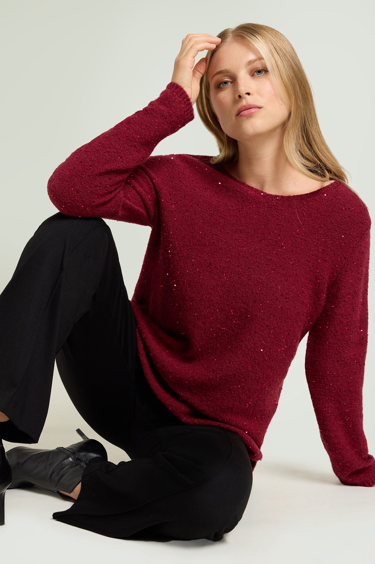 MAGLIA FULL PAILLETTES