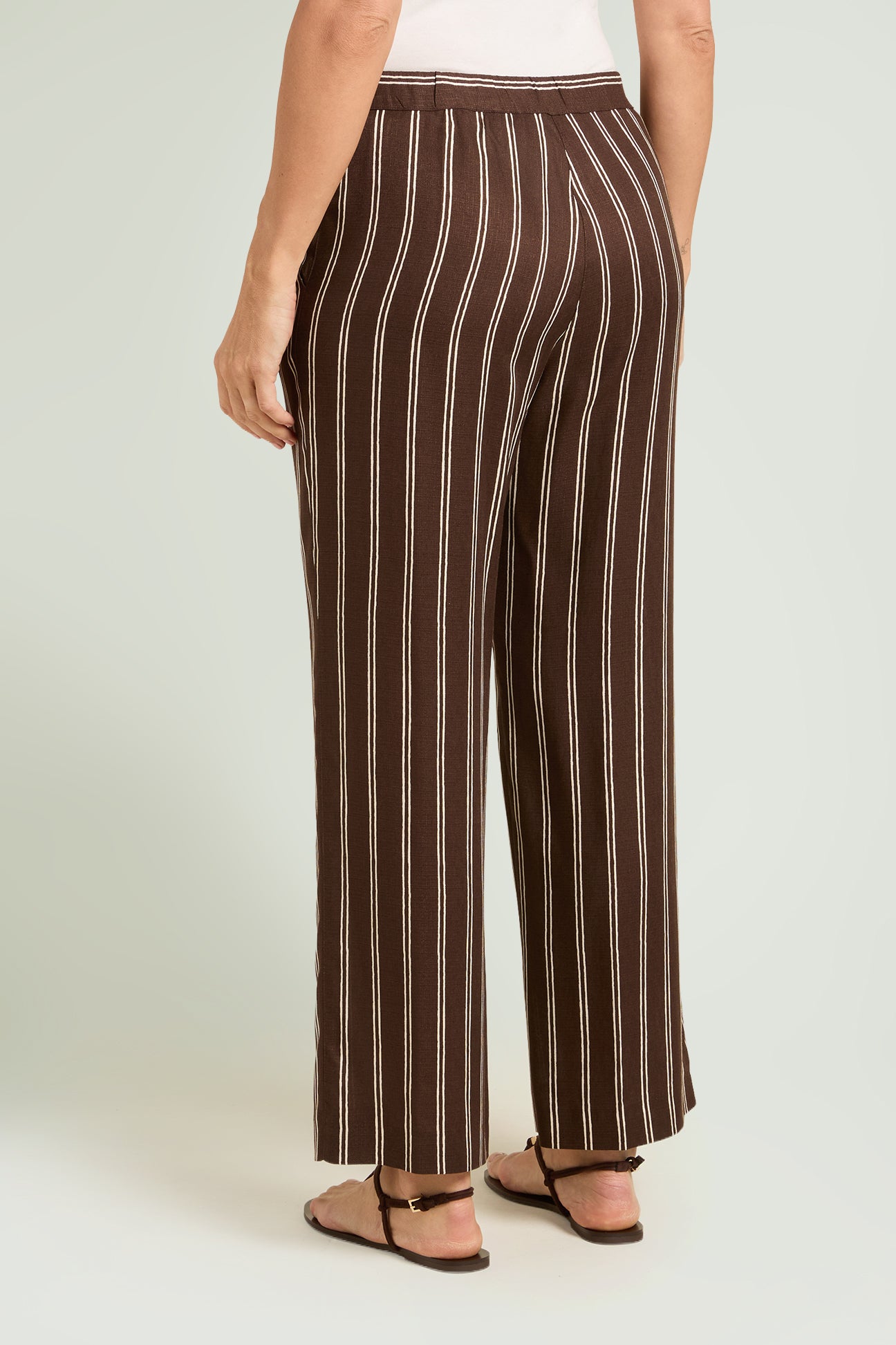 PANTALONI ESTIVI IN TELA GESSATA