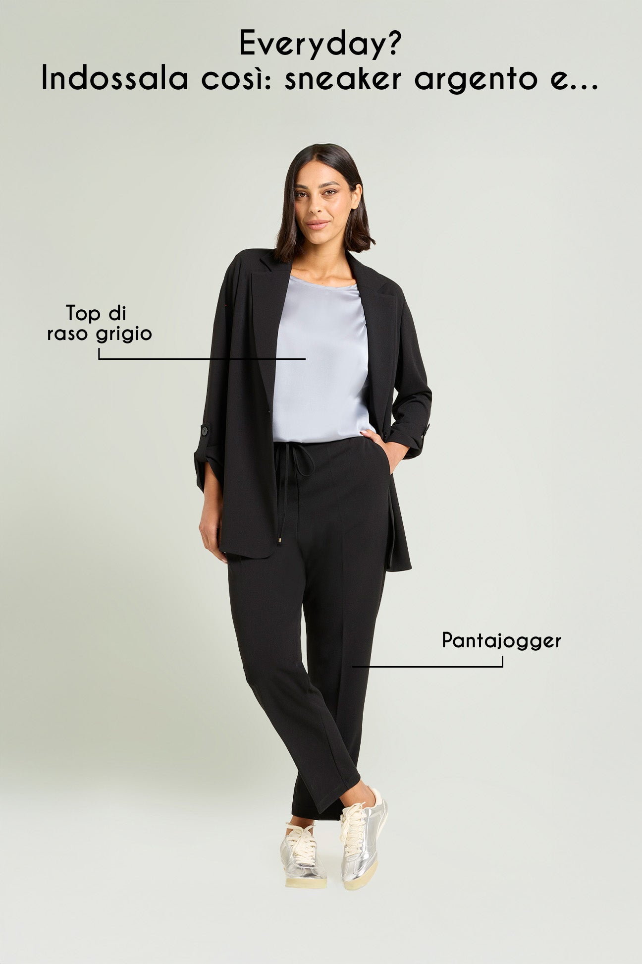 GIACCA IN SCUBA CREPE