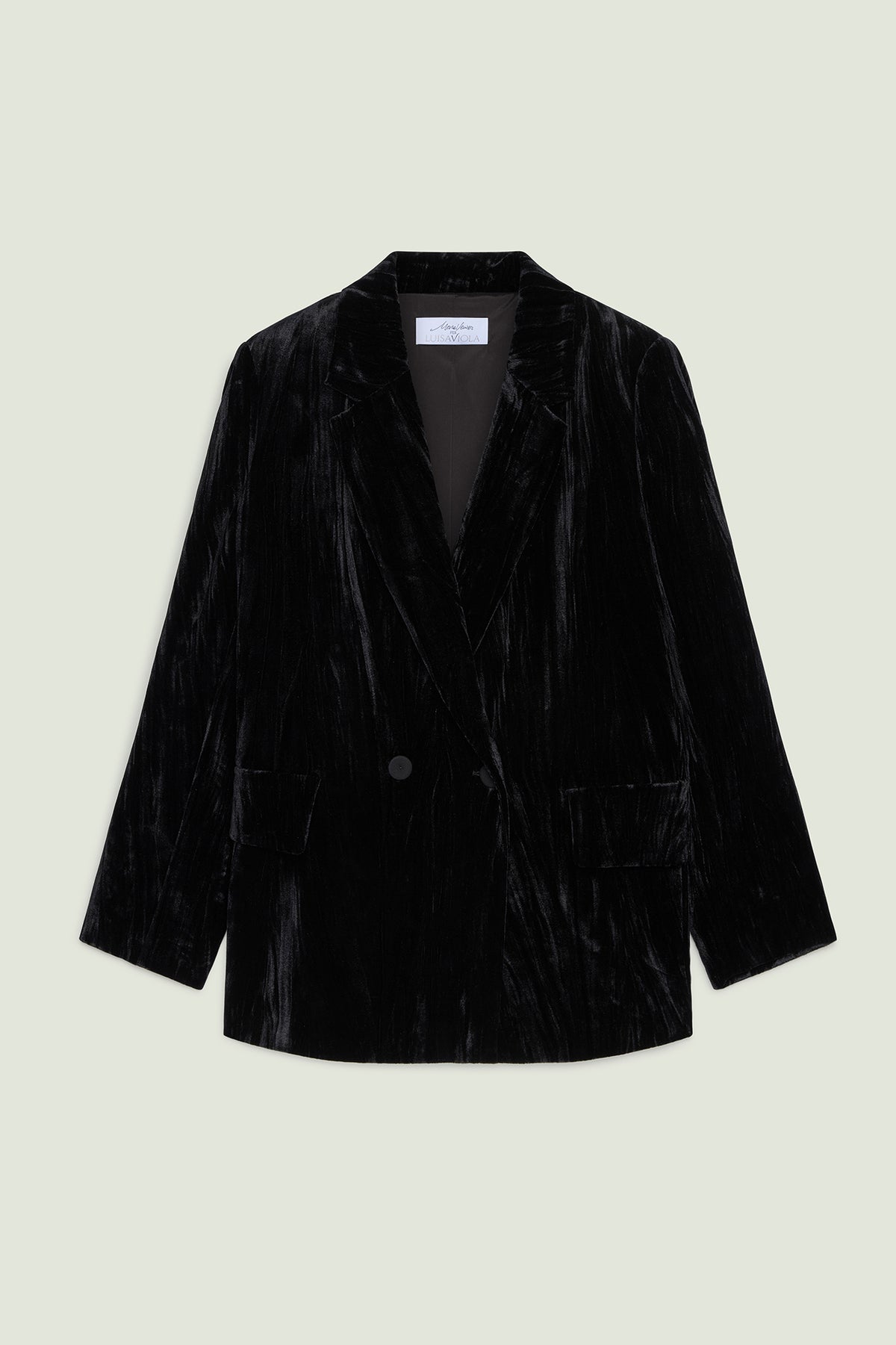 BLAZER IN VELLUTO FROISSE'