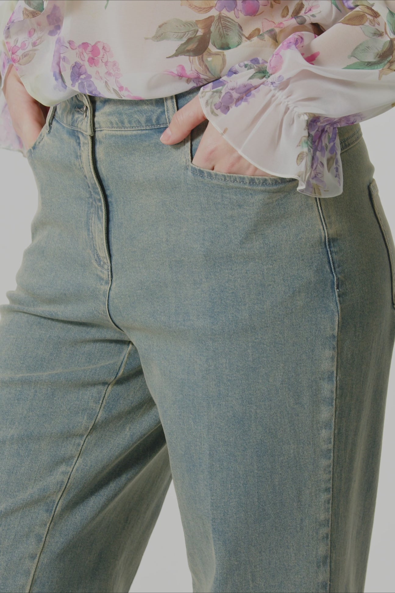 JEANS WIDE LEG