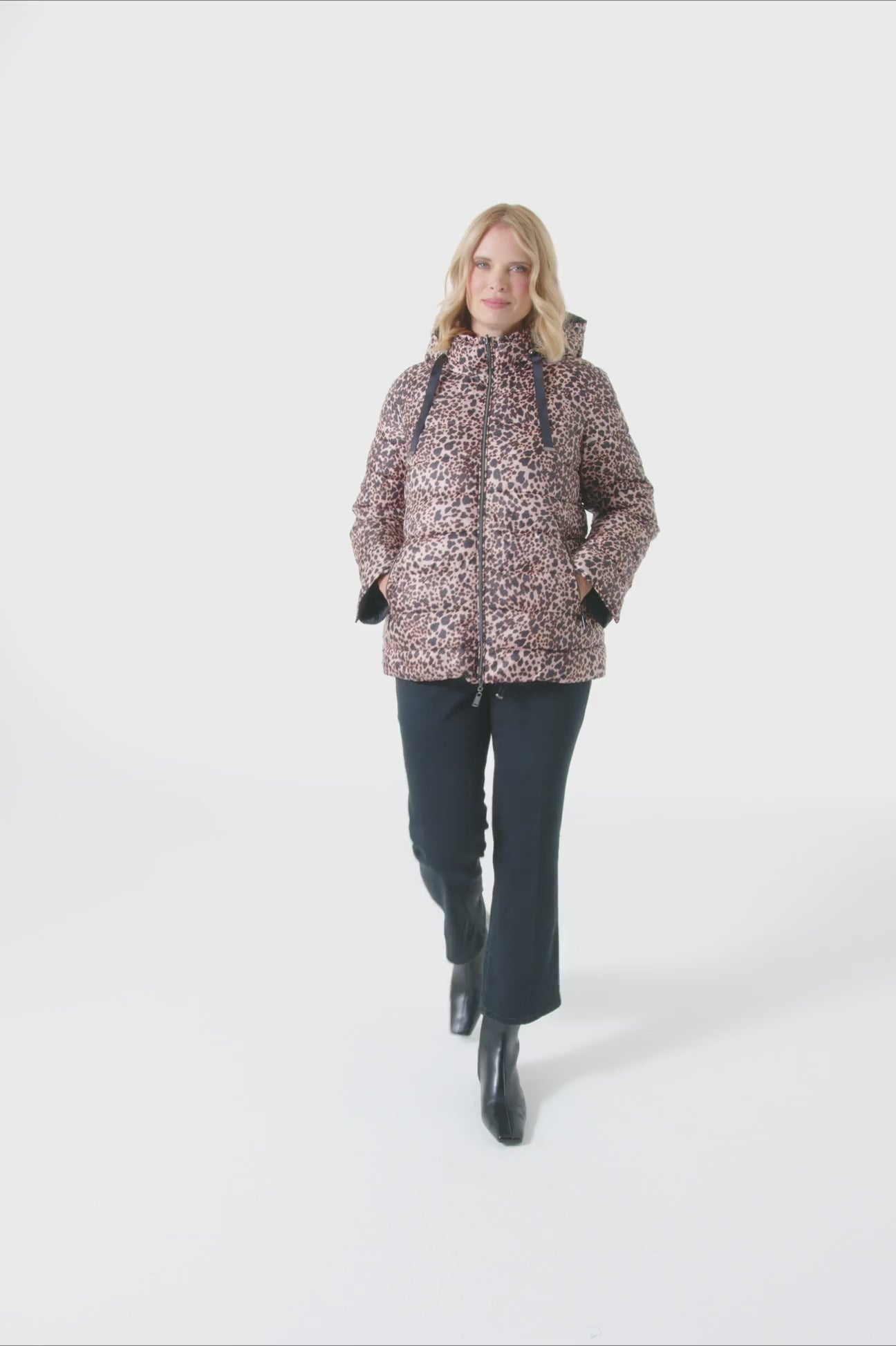 PIUMINO REVERSIBILE CON STAMPA ANIMALIER